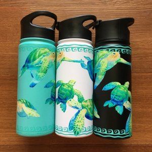 (BUNDLE FOR @michelle_strauss) NWOT Hawaii Designed Water Bottles